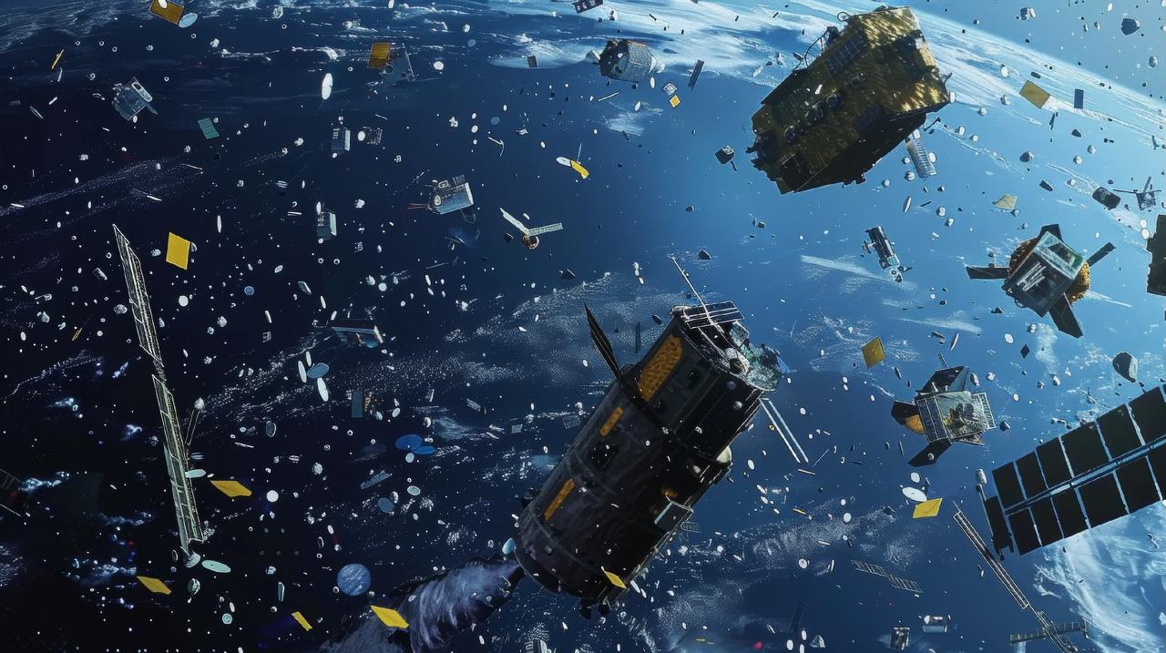 太空垃圾持续增加,卫星防护技术升级 图1 太空垃圾持续增加,卫星防护技术升级 图1